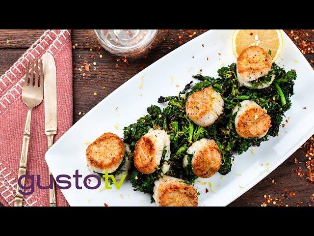 herbed stuffed scallops | bonacini's italy