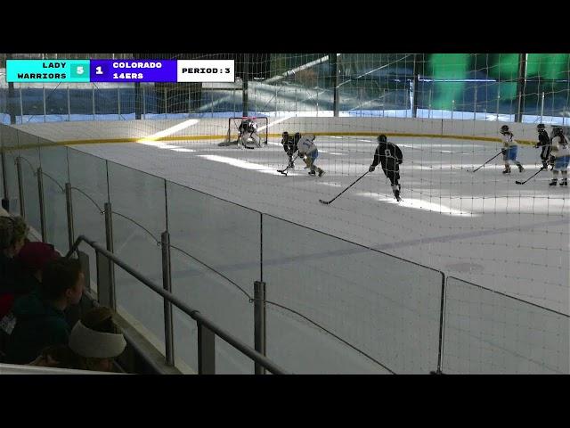 AYHL Lady Warriors 19U vs Colorado 14ers 19U - CGHL Jamboree