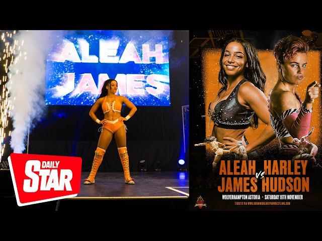 Ex-WWE star Aleah James on NXT UK, Burning Heart Pro Wrestling, Mickie James and long term goals