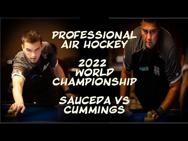 Professional Air Hockey - Vince Sauceda #5 World Rank vs Colin Cummings #1 World Rank - 2022 Worlds