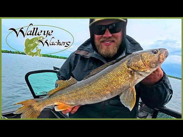 Walleye Wackin' Ep. 1 (ft. Brett McComas) Jigging a TOUGH Bite
