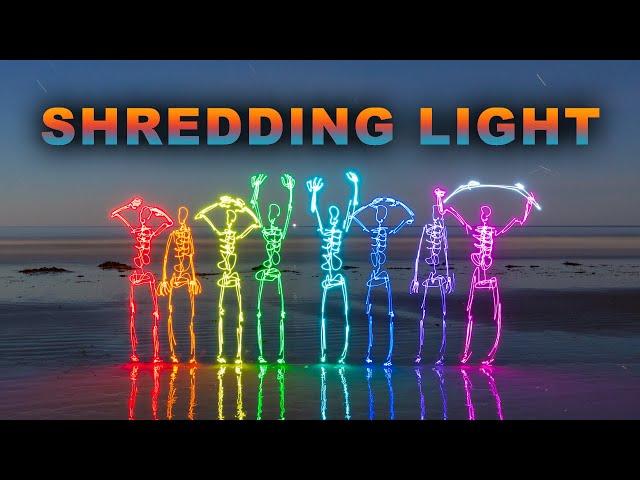 Shredding Light - Light Painting Animation by Dariustwin