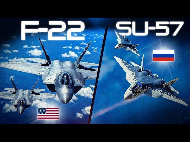 These 2 Morons Thought They Had A Plan... | F-22 Raptor Vs Su-57 | Digital Combat Simulator | DCS |