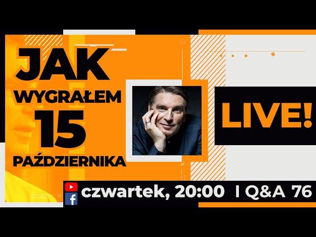 Jak wygrałem 15 października | Tomasz Lis LIVE! 17.10.2024