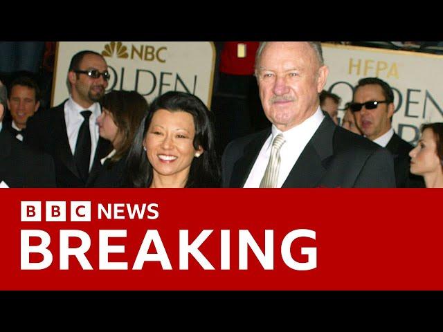 Gene Hackman and wife both died of natural causes, but several days apart | BBC News