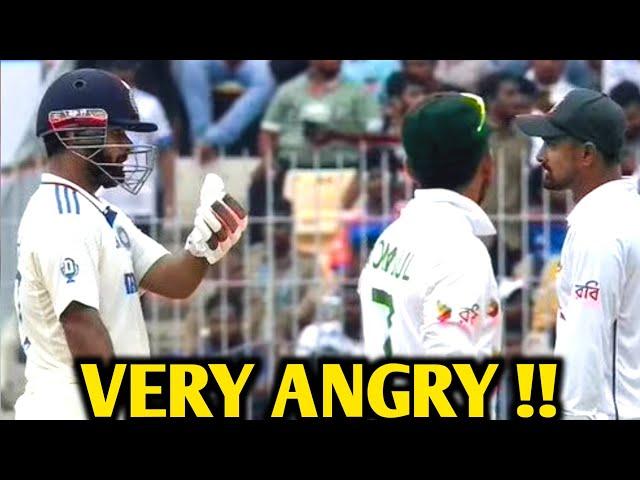 Rishabh Pant vs Litton Das Argument During Ind vs Ban 1st Test