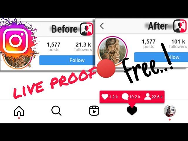 How to Increase Instagram Followers |Live Proof  | free followers | #tech #fyp  #instagram #video