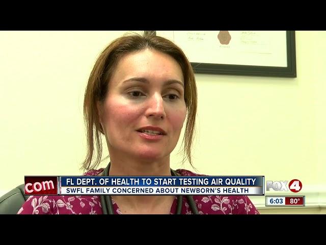 FL. Dept. of Health will start testing air quality