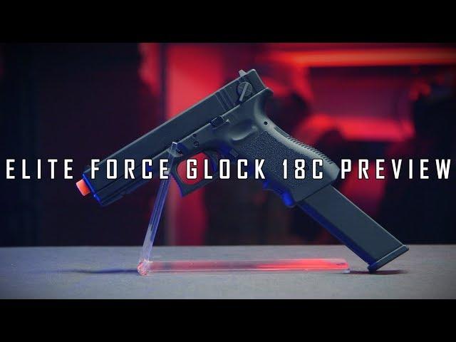 FUN SWITCH NOW AVAILABLE! - Elite Force Glock 18c Gas Blowback Pistol | Airsoft GI