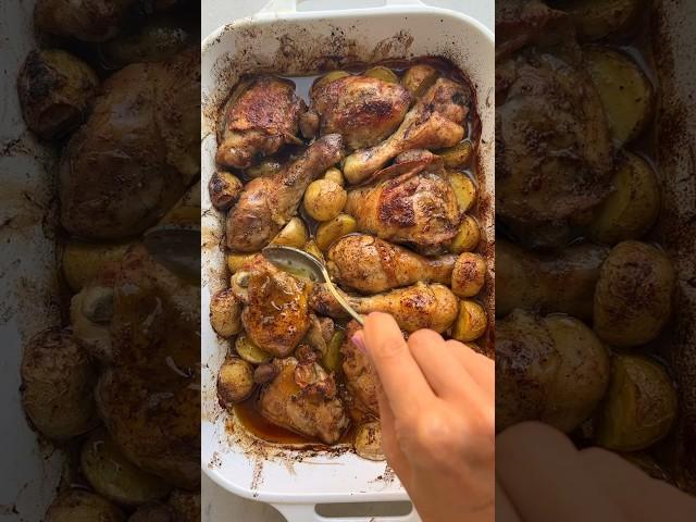 One Pan Chicken & Potatoes | FeelGoodFoodie