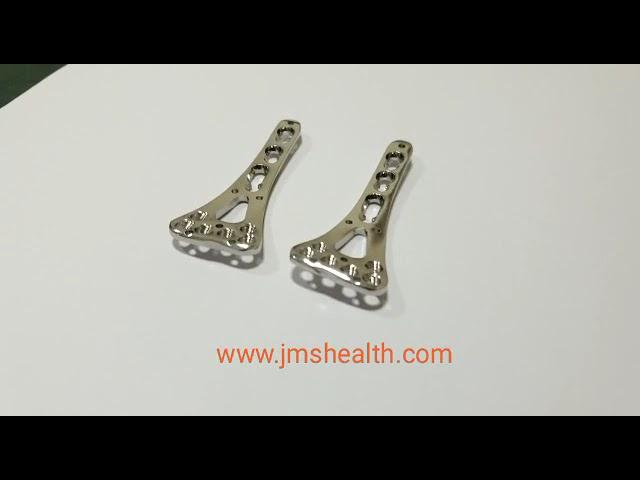 Orthopedic locking distal radius volar plate SS316L implants