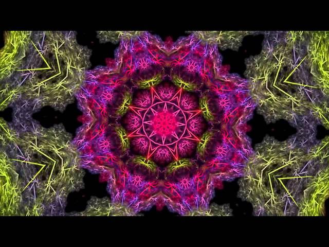 Deep, Dub Reggae Mix with kaleidoscope visual