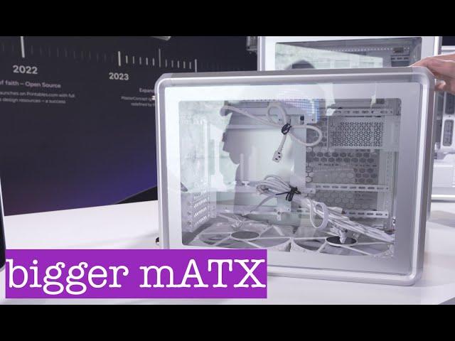 Cooler Master Cools the Future - V-series 3DHP, Masterframe, and new QUBE 500 at Computex!