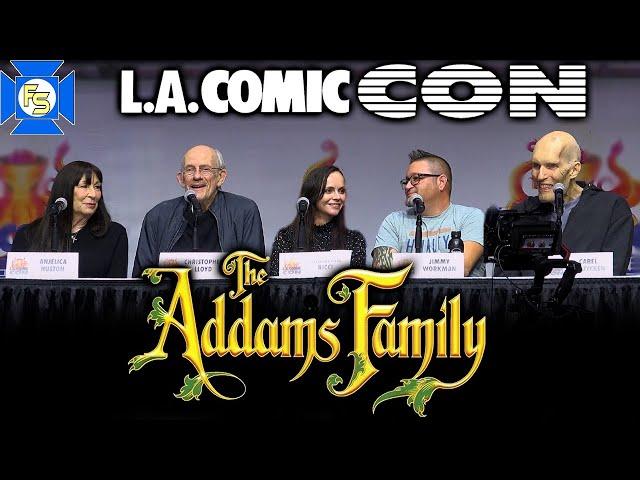 THE ADDAMS FAMILY Spooky Reunion Panel – L.A. Comic Con 2024