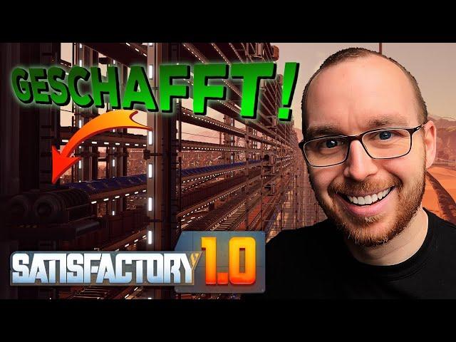 Endlich haben wir die NÄCHSTE STUFE Fertig! | Satisfactory