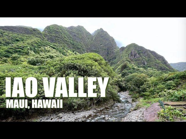 Iao Valley in Maui, Hawaii