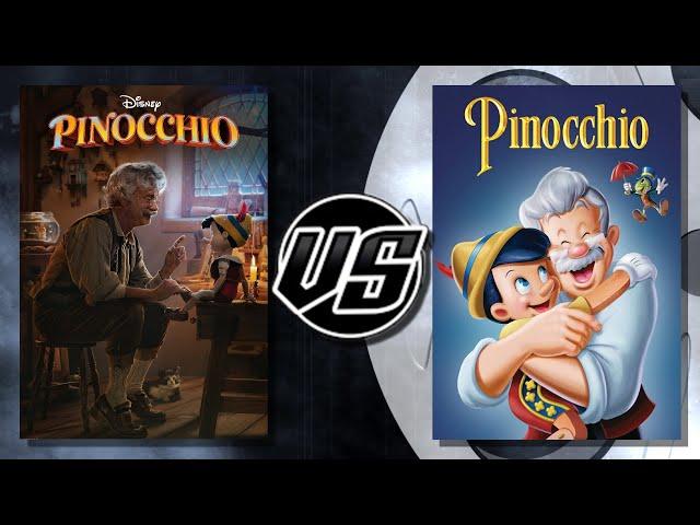 Pinocchio (2022) VS Pinocchio (1940)