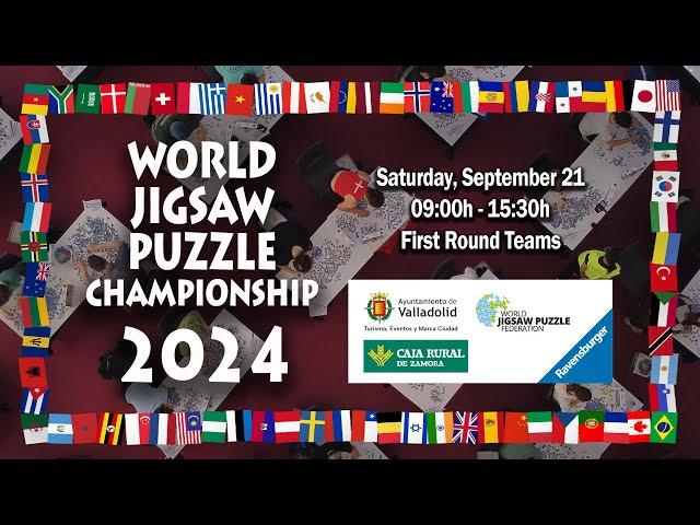 08 WORLD JIGSAW PUZZLE CHAMPIONSHIP 2024 - First Round Teams