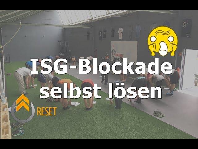 ISG-Blockade in 2 Min. selbst lösen