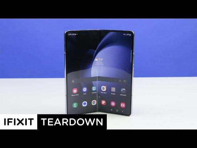 Galaxy Z Fold5 Teardown: Still No Dust Proofing