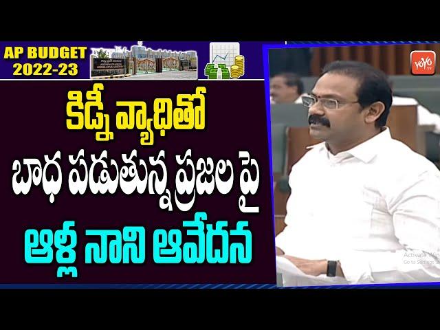 YSRCP Minister Alla Nani Speech In Ap Assembly| Cm Jagan Vs Chandrababu | Ycp Vs TDP| YOYOTV CHANNEL