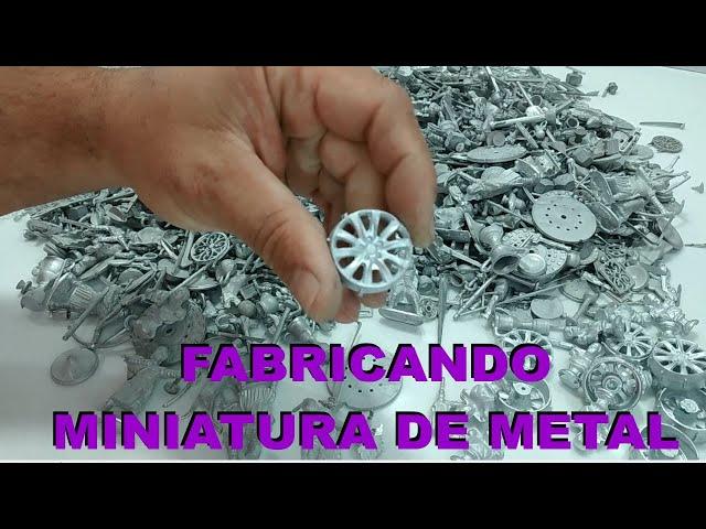 Fabricando miniatura em fundição de metal!