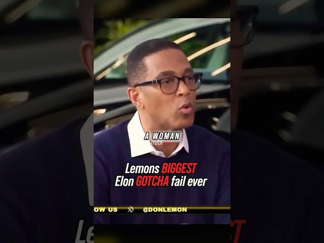 Lemons BIGGEST Elon GOTCHA fail ever