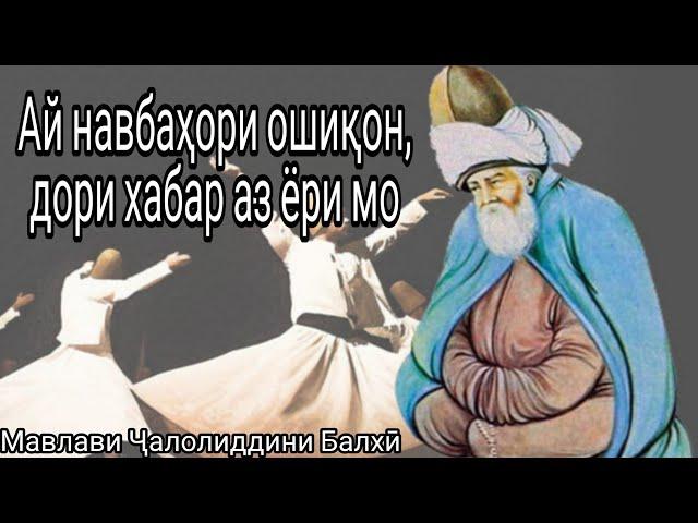 Ай навбаҳори ошиқон - Мавлави Ҷалолиддини Балхӣ #2