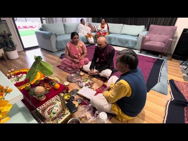 सत्यनारायण जी की कथा मेलबर्न से | Pooja In Melbourne | Satyanarayan Pooja In Melbourne