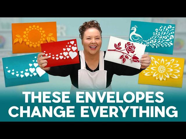  How To Make Stylish Shaped Edge Envelopes! 