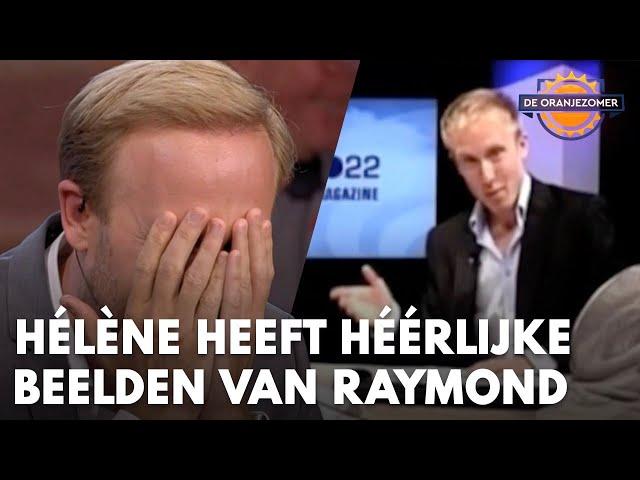 Hélène heeft héérlijke beelden van Raymond Mens als presentator bij lokale omroep | DE ORANJEZOMER