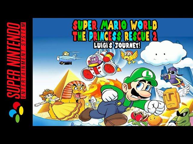 [Longplay] SNES - SMW: The Princess Rescue 2 - Luigi's Journey [Hack] [100%] (4K, 60FPS)