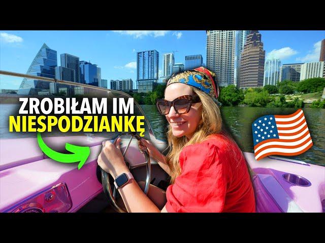 NAJLEPSZE MIASTO W TEKSASIE? Milion nietoperzy i niespodzianka na jeziorze | Austin (USA) VLOG 2023