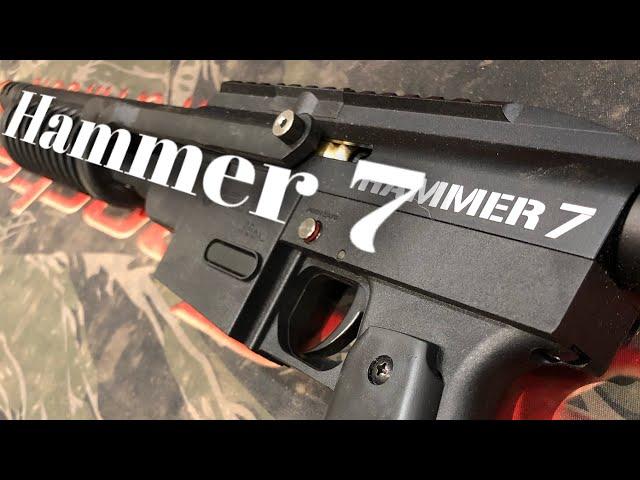 Hammer 7 Paintball Gun!! Review and Tips