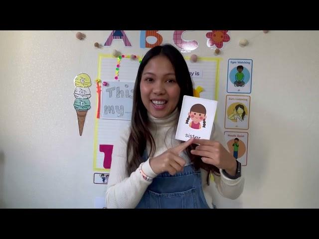 Demo Lesson About Family | English Lessons | ESL Japan