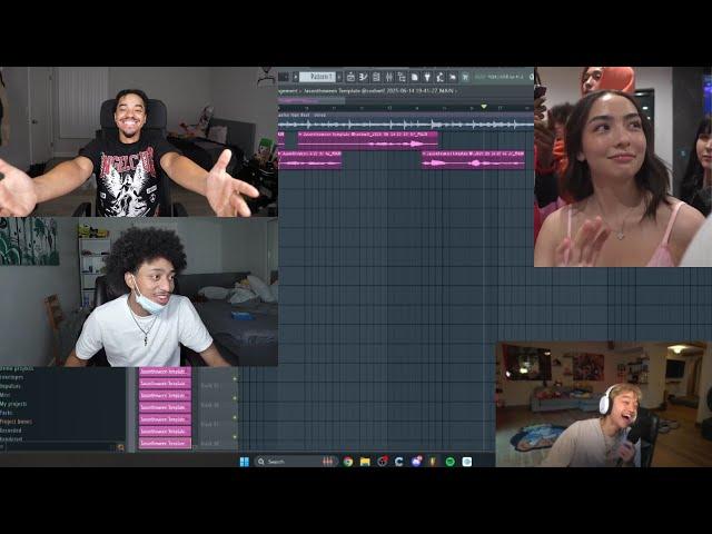 Arky & Yugi2x REACT To JasonTheWeen's LOVE SONG To Kyedae's Sister!
