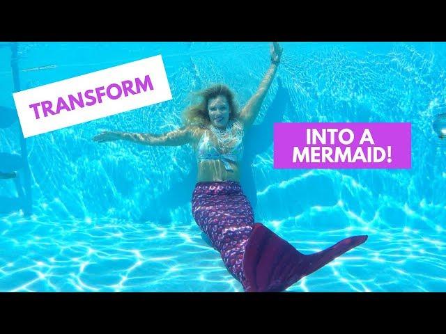 Take A Break!  My beautiful mermaid transformation! - BeachBalancedLife.com and AquaMermaid Chicago