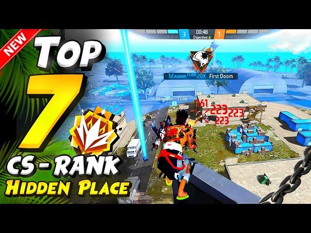 TOP 10 HIDDEN PLACES FOR CS RANK IN BERMUDA AFTER OB47 UPDATE | cs rank tips and tricks |Manner Tube