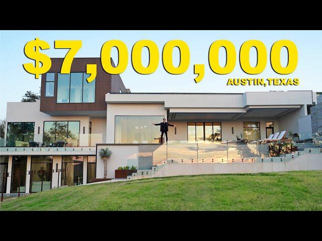 Inside a $7,000,000 ULTRA LUXURY MANSION in Austin, Texas Westlake Hills