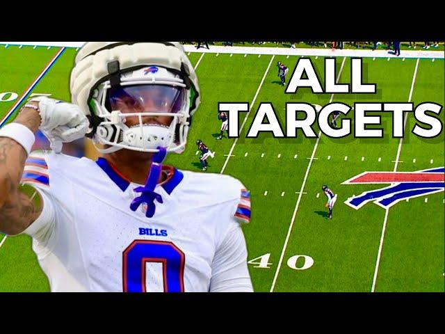 Keon Coleman NFL Debut Highlights | Every Target and Catch