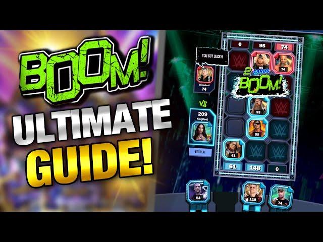 The Ultimate BOOM Guide! How to play the NEW mode! WWE SuperCard Season 11