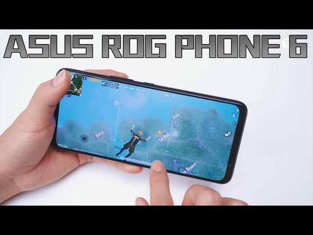 ROG PHONE 6 TEST PUBG MOBILE SNAPDRAGON 8+ GEN1 - LAG TV GAMING