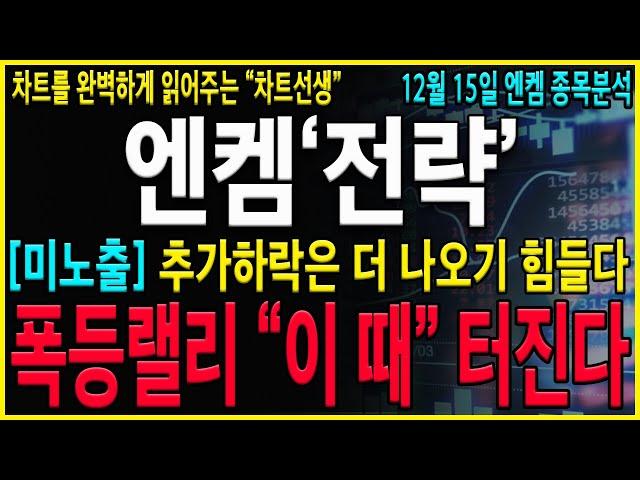 [엔켐 주가 전망] "긴급" 와...대규모 공급계약! 앞으로 하락은 제한적 결국 2500억 CB를 받아간 기관들은 분명히 이유를 알고 있습니다. #엔켐#엔켐전망#엔켐주가