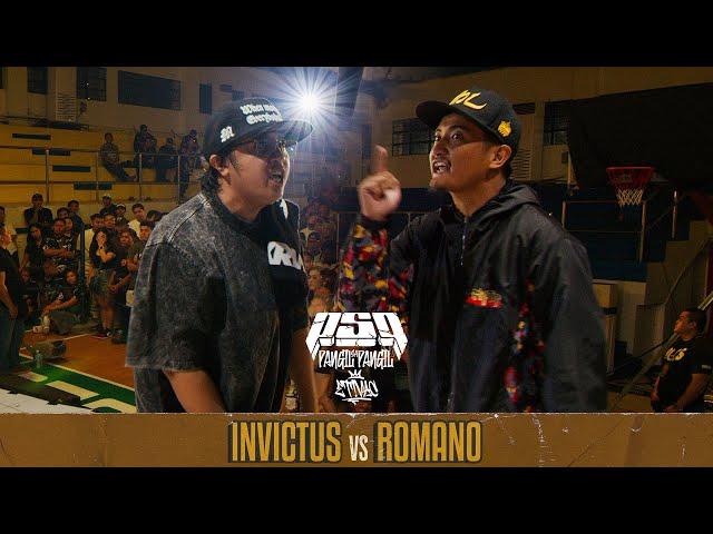 Pangil Sa Pangil: INVICTUS vs ROMANO |  ETIVAC