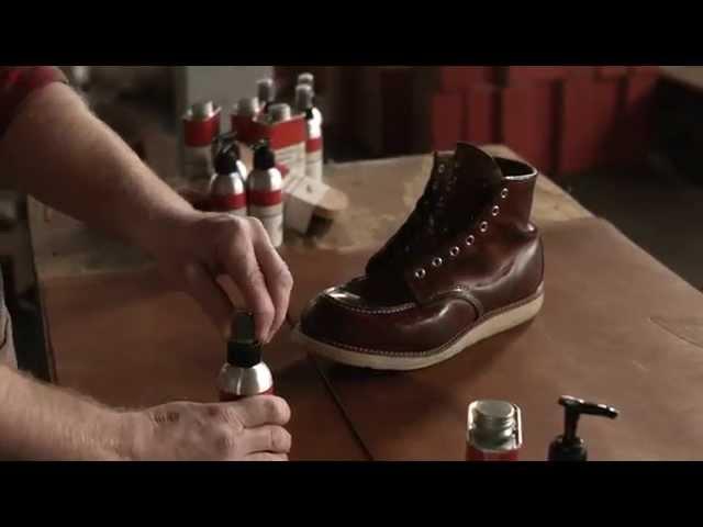 Red Wing Heritage - How to care for Oil Tanned leather boots.