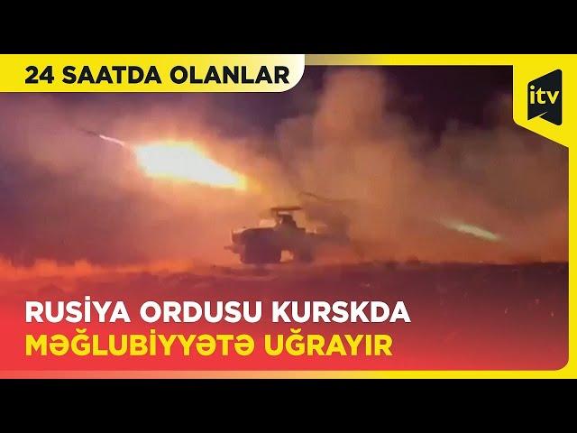 Ukrayna cəbhədə şiddətli döyüşlərin getdiyini açıqladı | ŞOK KADRLAR