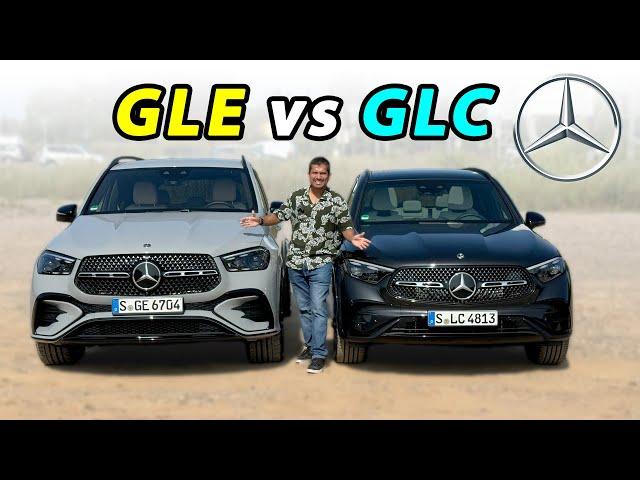 Mercedes GLC vs GLE comparison REVIEW - which Benz SUV to take?