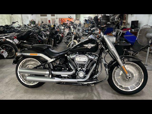 [ ĐÃ BÁN ] Harley Davidson Fat Boy 114 ABS 2019 siêu lướt 697km 1 chủ sang tên toàn quốc. 0793643445