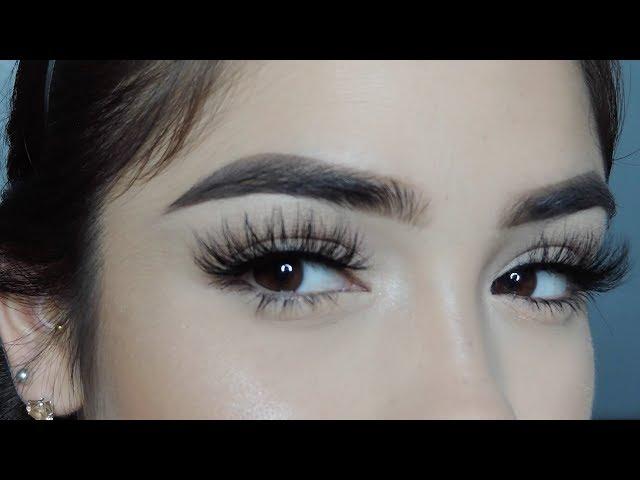 COMO APLICAR PESTAÑAS POSTIZAS FACIL Y RAPIDO (lashes mink)