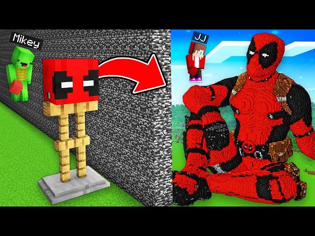 Mikey and JJ Cheated With //SUPERHERO Build Battle in Minecraft (Maizen)